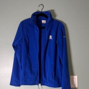 Columbia Bright Blue Fleece Pullover